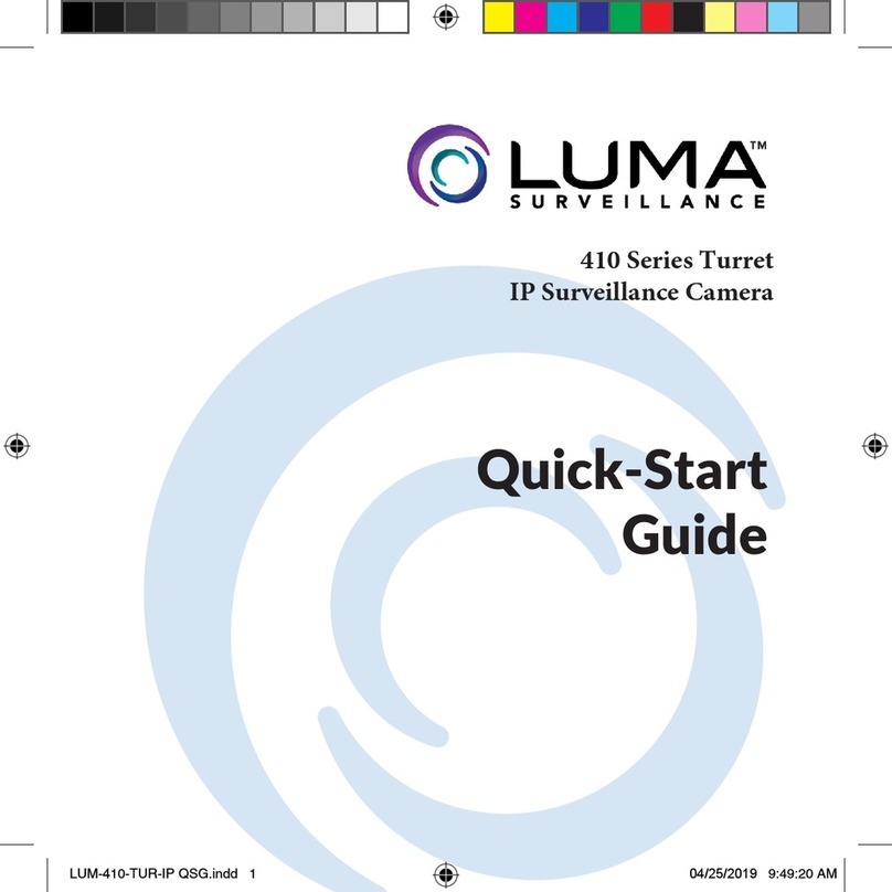 Luma Surveillance 410 Series User manual