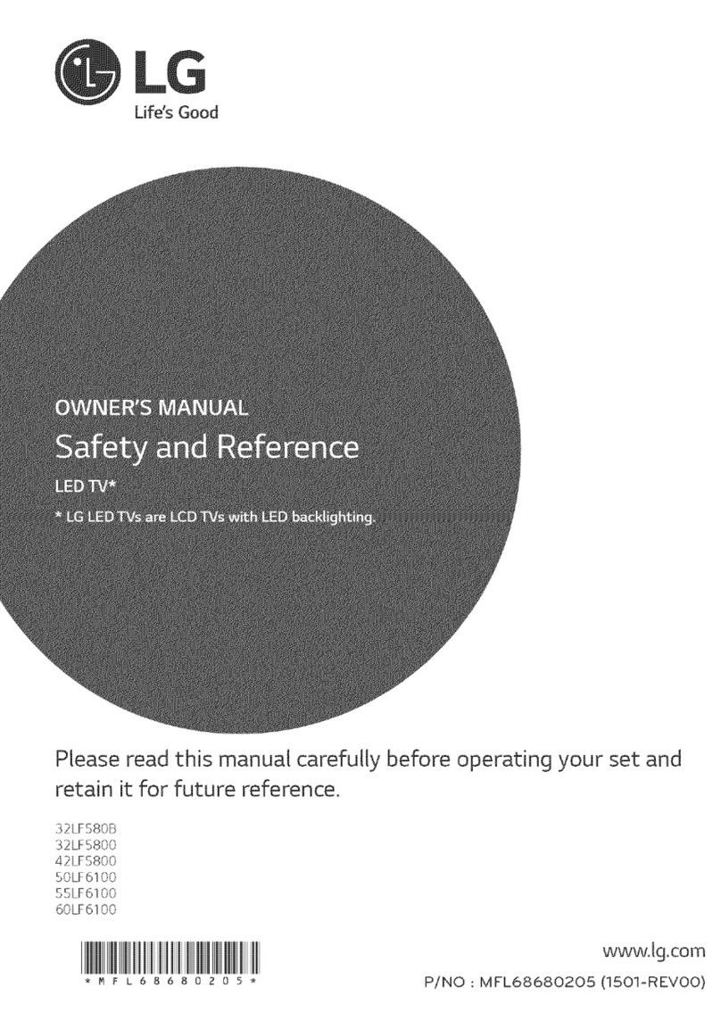 LG 32LF580B User manual
