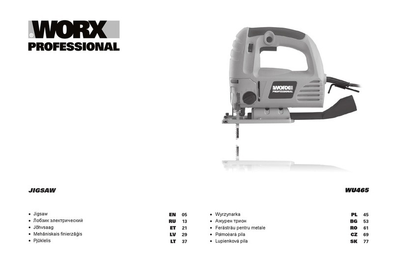 Worx WU465 User manual Worx WU465 User manual