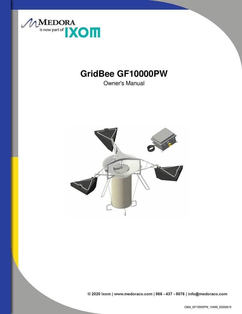 IXOM Medora GridBee GF10000PW owner's manual