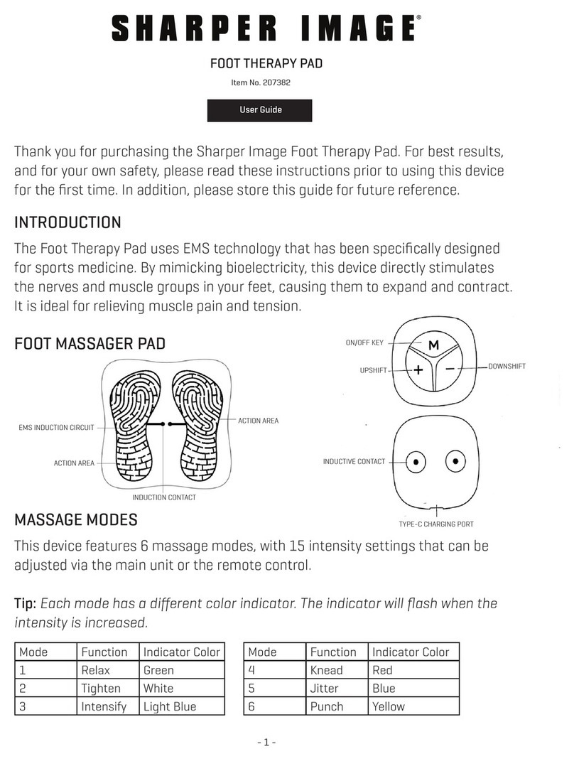 Sharper Image 207382 User manual