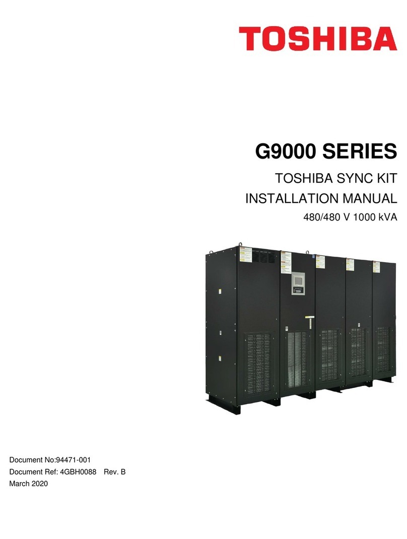 Toshiba G9000 SERIES User manual