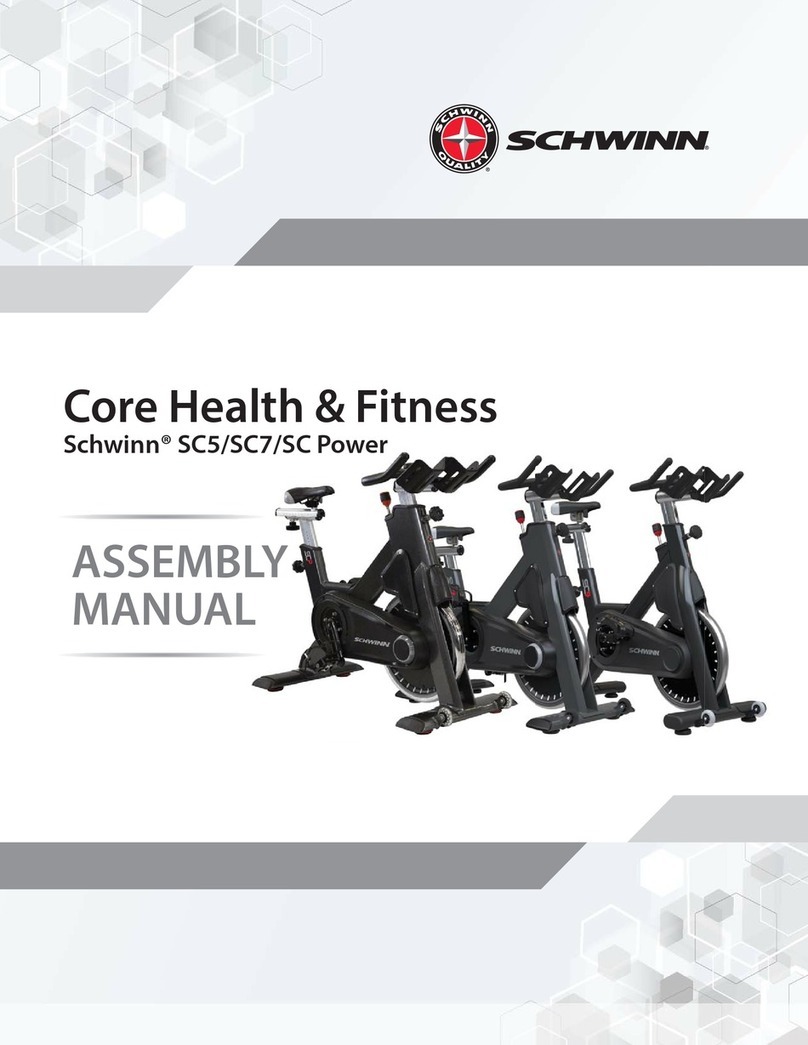 Schwinn SC5 Assembly manual