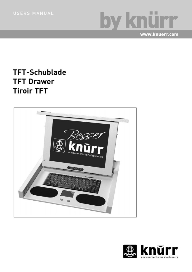 Knurr TFT Drawer user manual