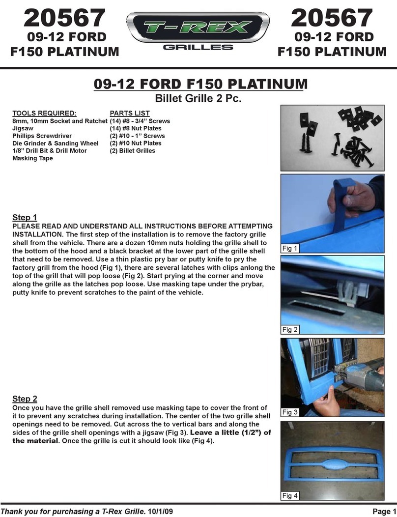TREX 20567 User manual