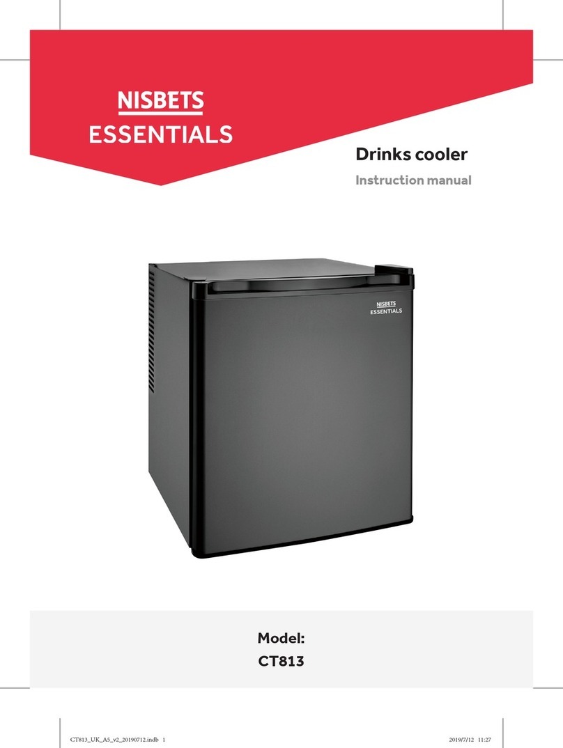 NISBETS ESSENTIALS CT813 instruction manual
