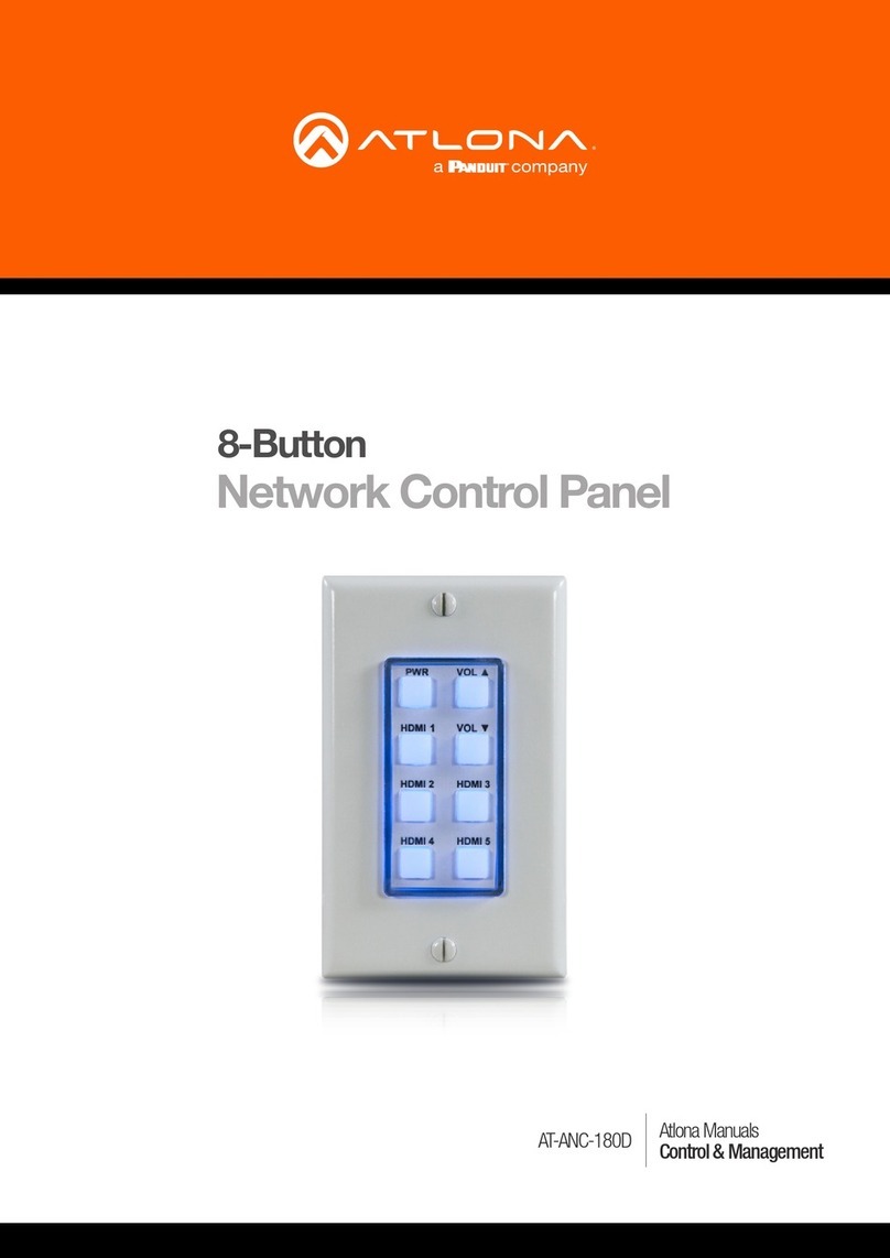 Panduit Atlona AT-ANC-180D User manual