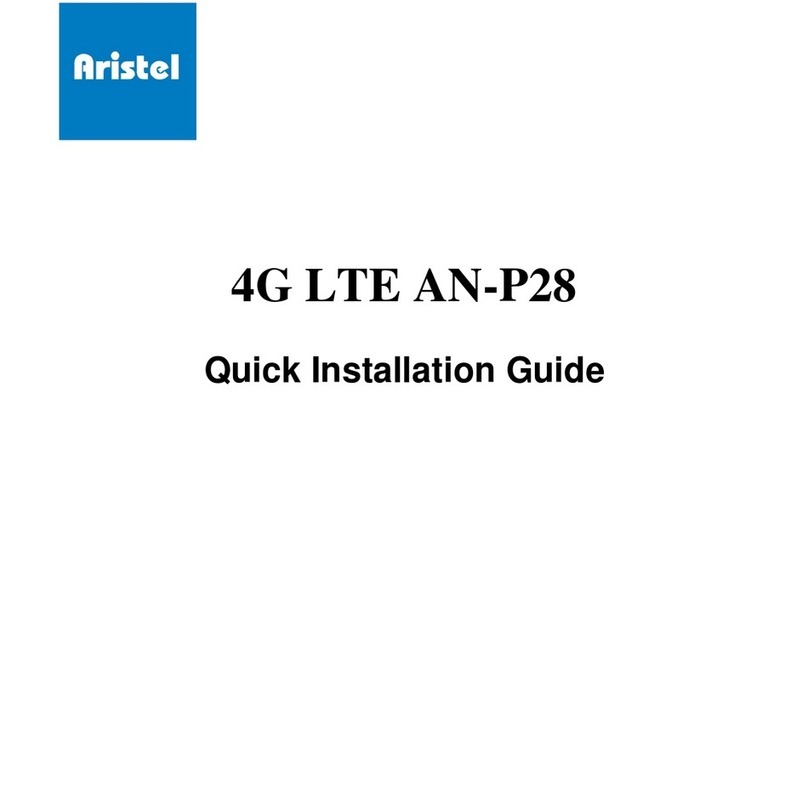 Aristel AN-P28 Quick installation guide