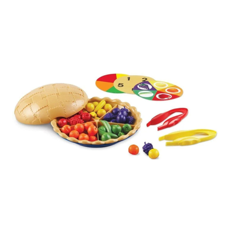 Learning Resources Super Sorting Pie User manual