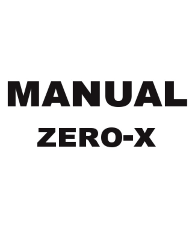 Sound By Sweden ZERO-X User manual