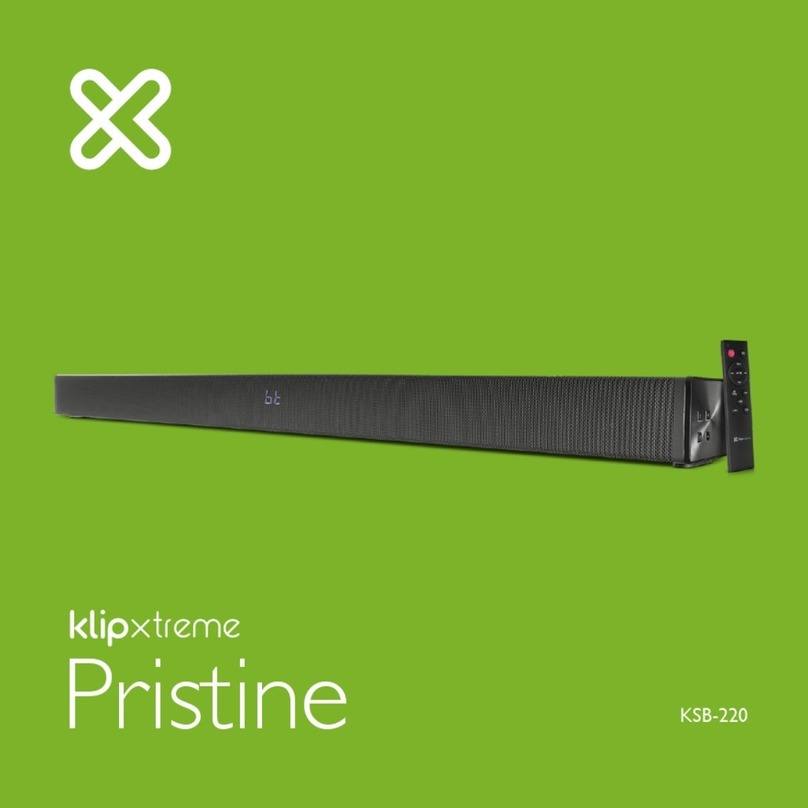 Klip Xtreme KSB-200 manual
