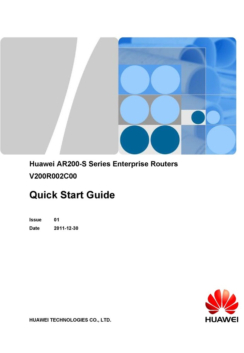 Huawei AR200-S Series quick start guide