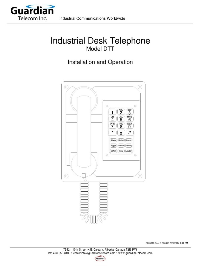 Guardian DTT Owner's manual
