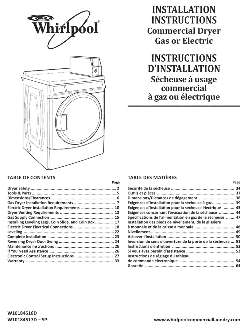Whirlpool CAM2752 User manual