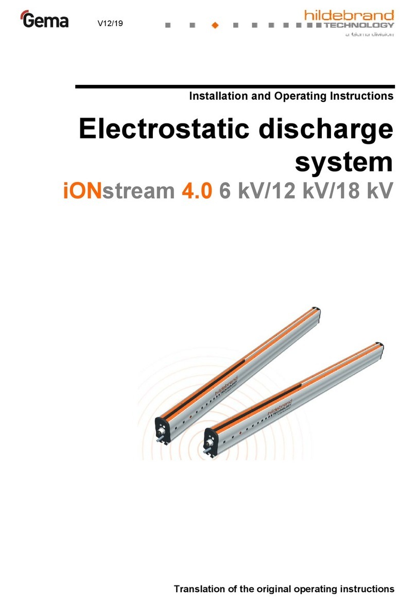 Gema iONstream 4.0 6 kV Installation and operating instructions