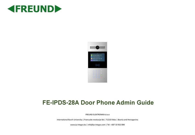 Freund FE-IPDS-28A Admin guide