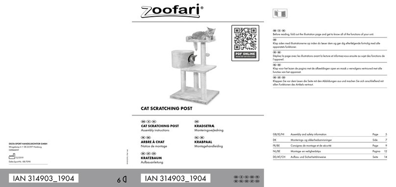DELTA-SPORT Zoofari KB-7098 Assembly instructions