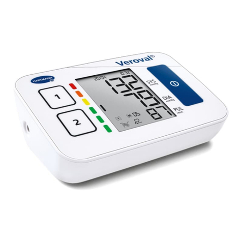 Hartmann Veroval compact BPU 22 User manual Hartmann Veroval compact BPU 22 User manual