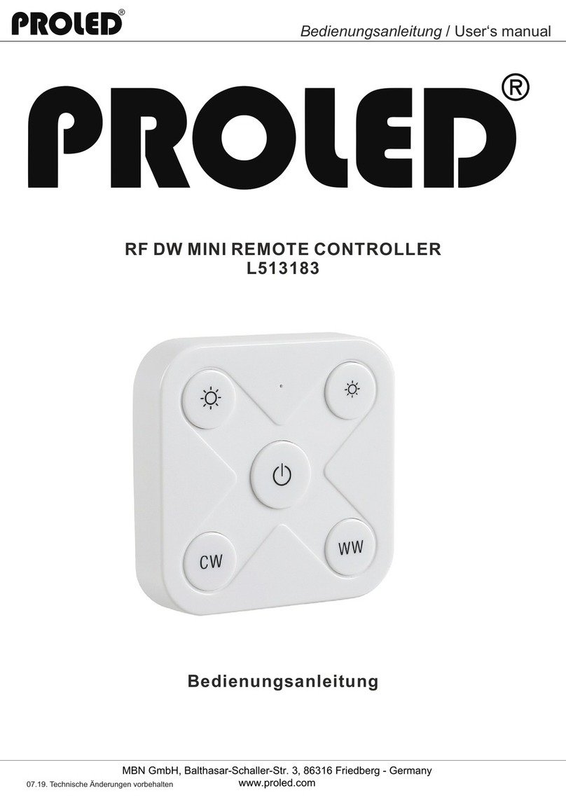 PROLED L513183 User manual