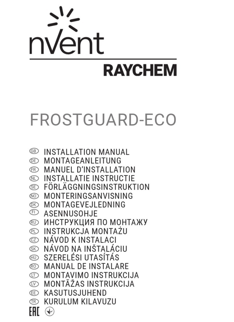 nVent RAYCHEM FrostGuard-ECO User manual
