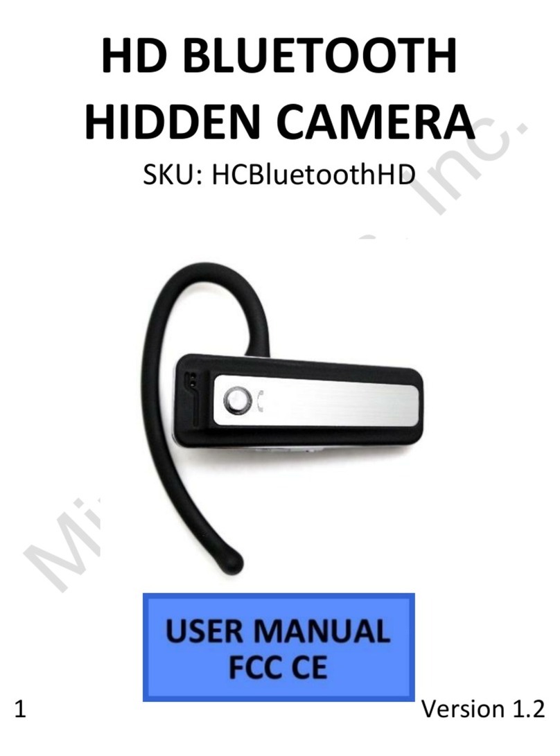 Mini Gadgets HCBluetoothHD user manual