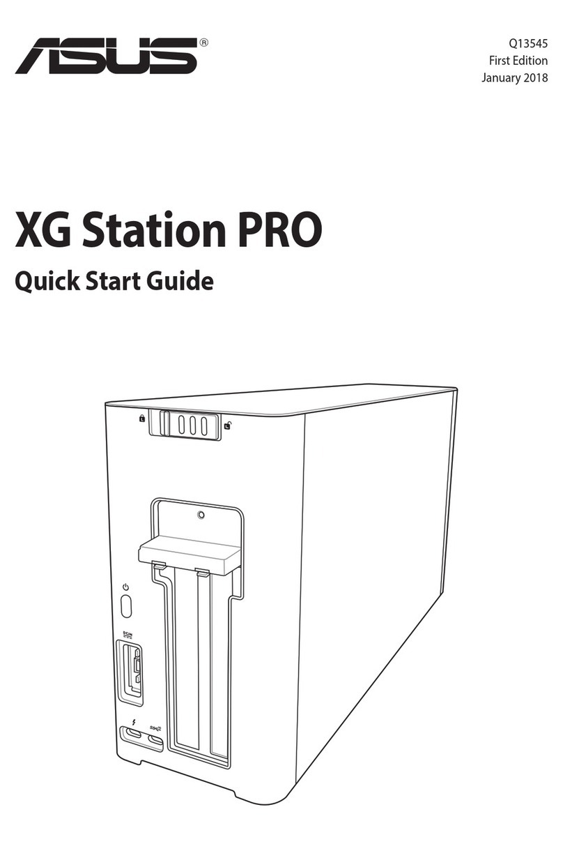 Asus XG Station PRO quick start guide