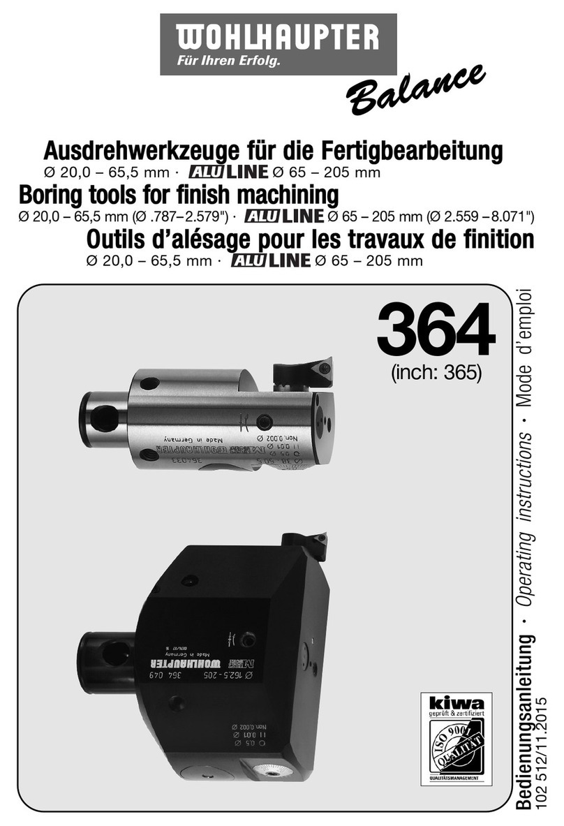 WOHLHAUPTER 364 Series User manual