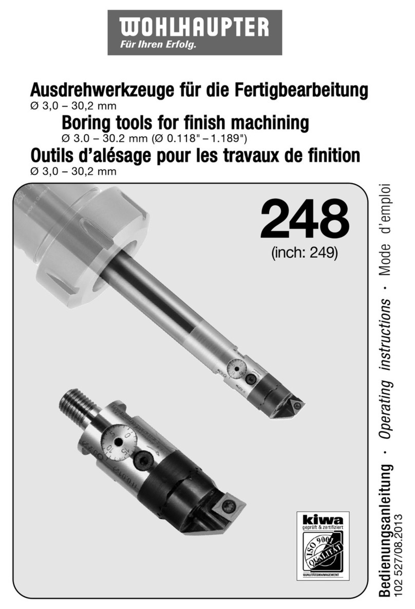 WOHLHAUPTER 248 Series operating instructions