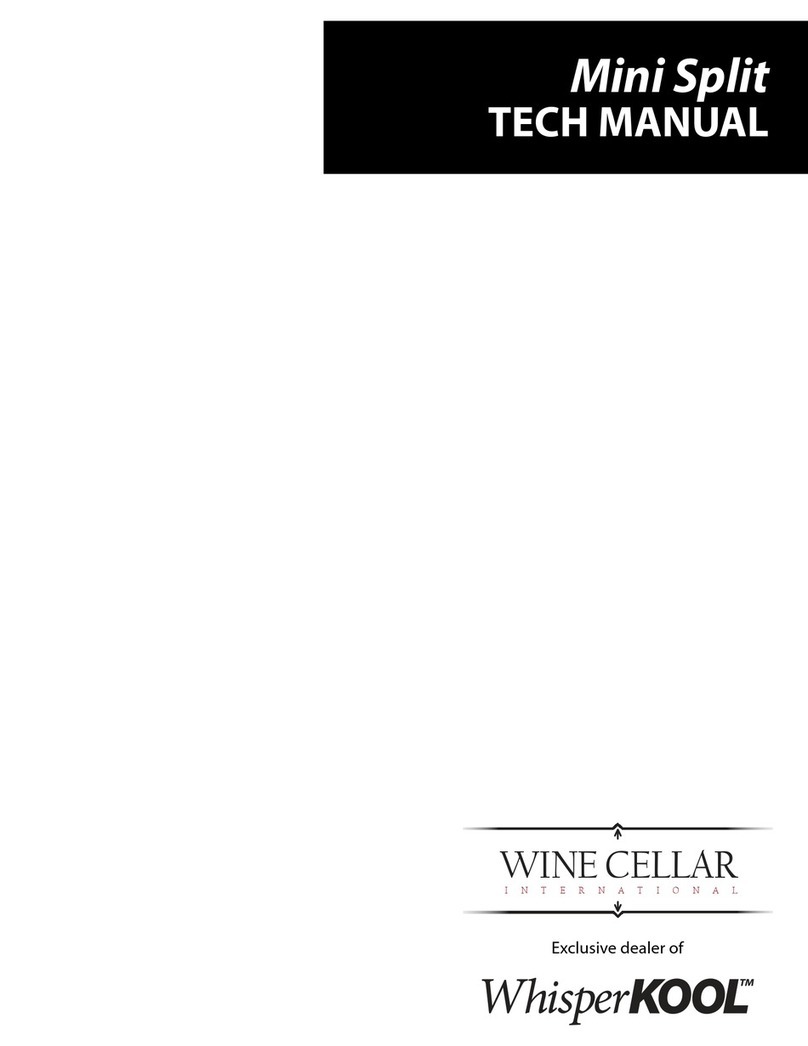 WHISPER KOOL Mini Split User manual