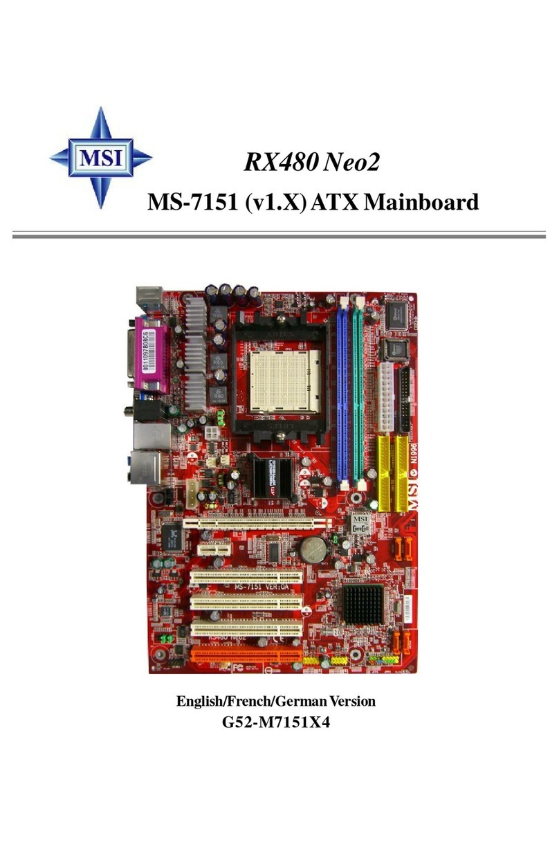 MSI RX480 Neo2 User manual