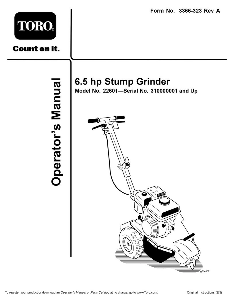 Toro 22601 User manual