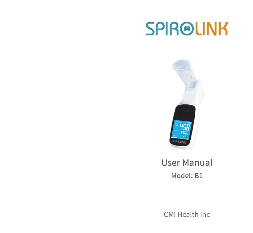 CMI Health SpiroLink user manual