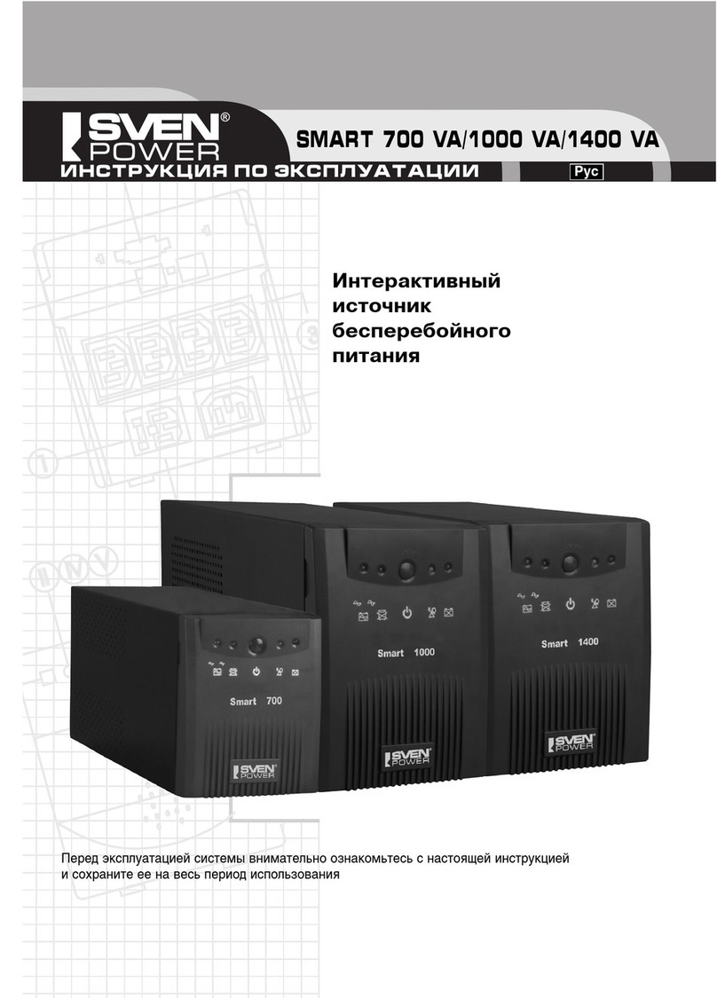 Sven Power SMART 700 VA user manual