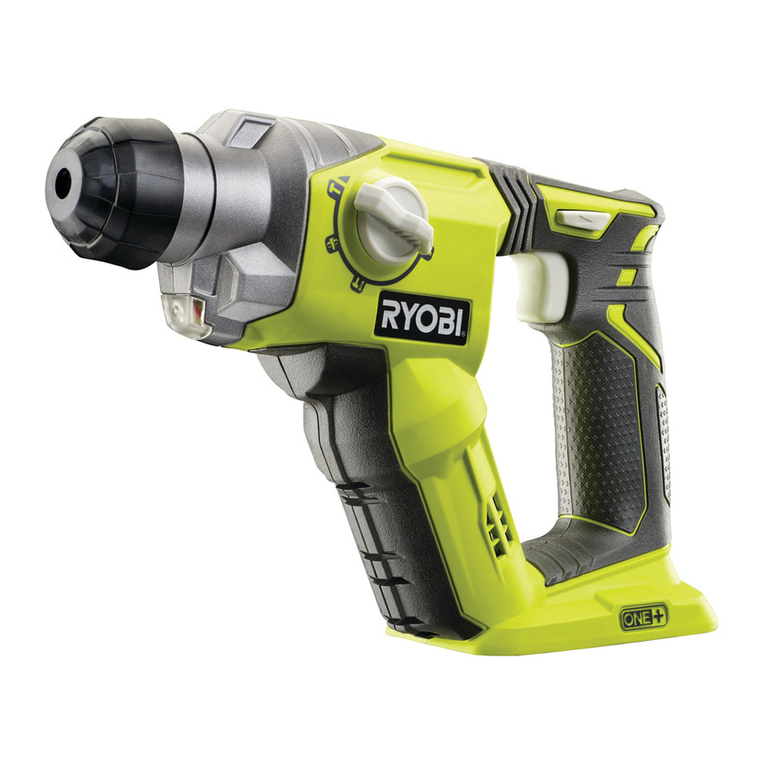 Ryobi R18SDS User manual