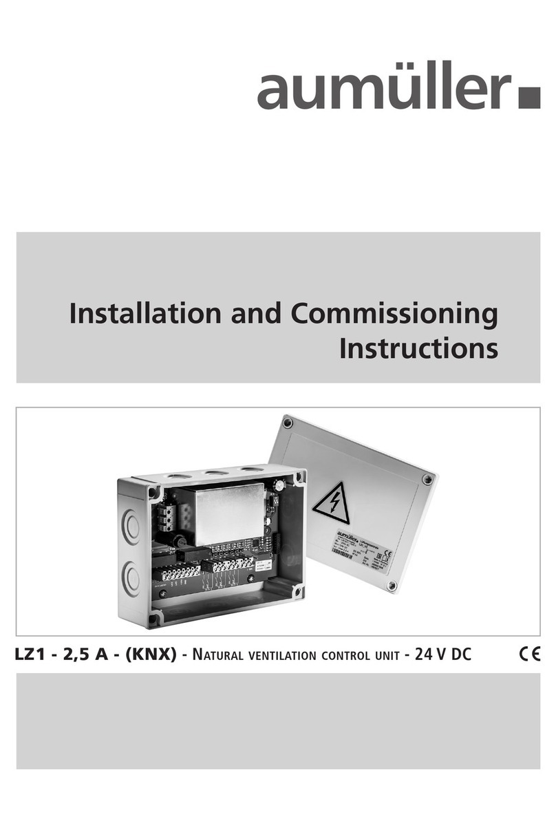Aumuller LZ1-2,5A-KNX Installation and operation manual Aumuller LZ1-2,5A-KNX Installation and operation manual