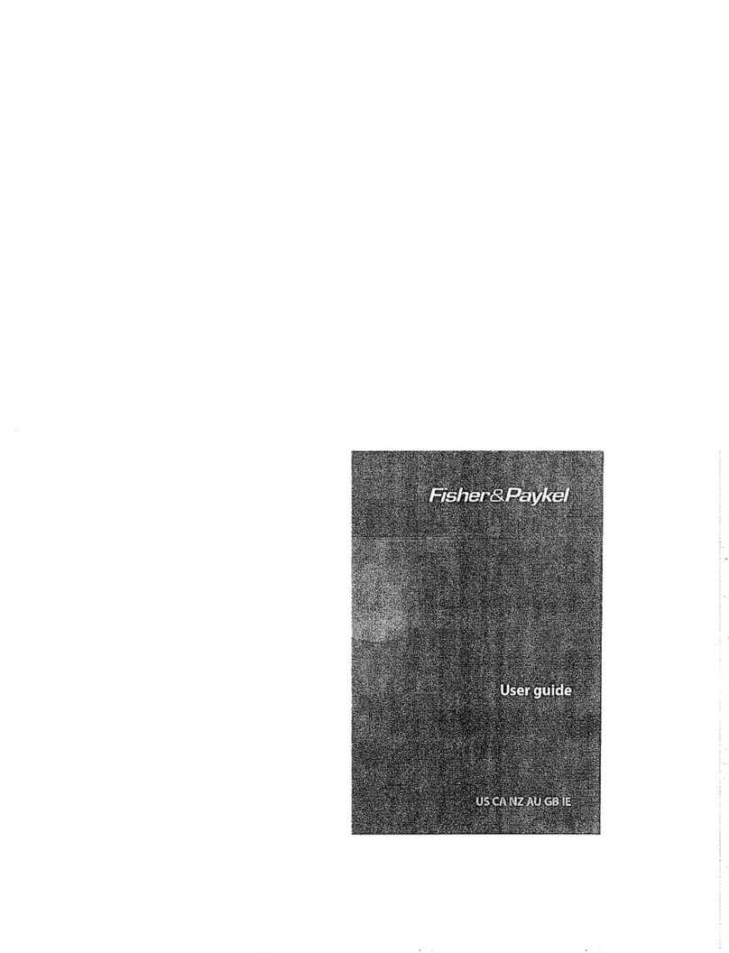 Fisher & Paykel DISHDRAWER DD24 User manual