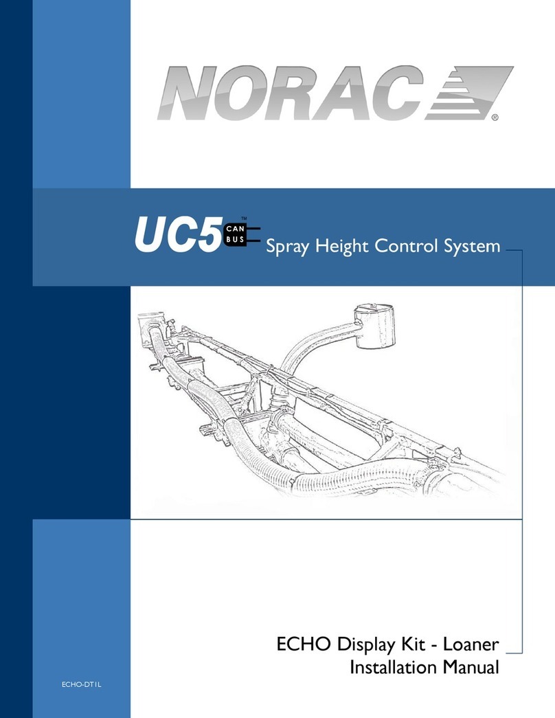 Norac UC5 ECHO Display Kit installation manual