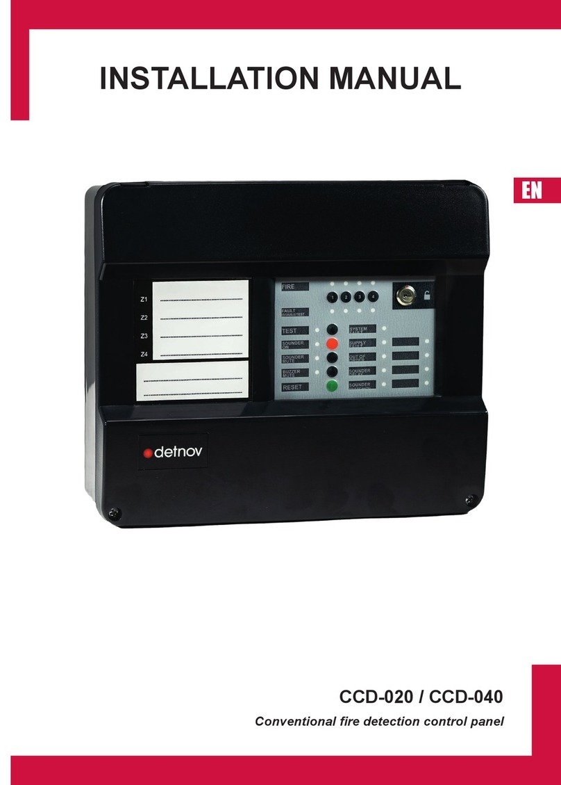 Detnov CCD-020 installation manual