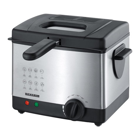 SEVERIN FR 2419 - FRITEUSE ELECTRIQUE Instructions for use