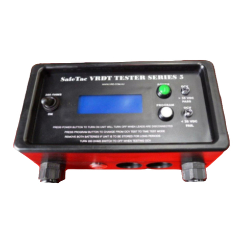 SafeTac VRDT5 User manual