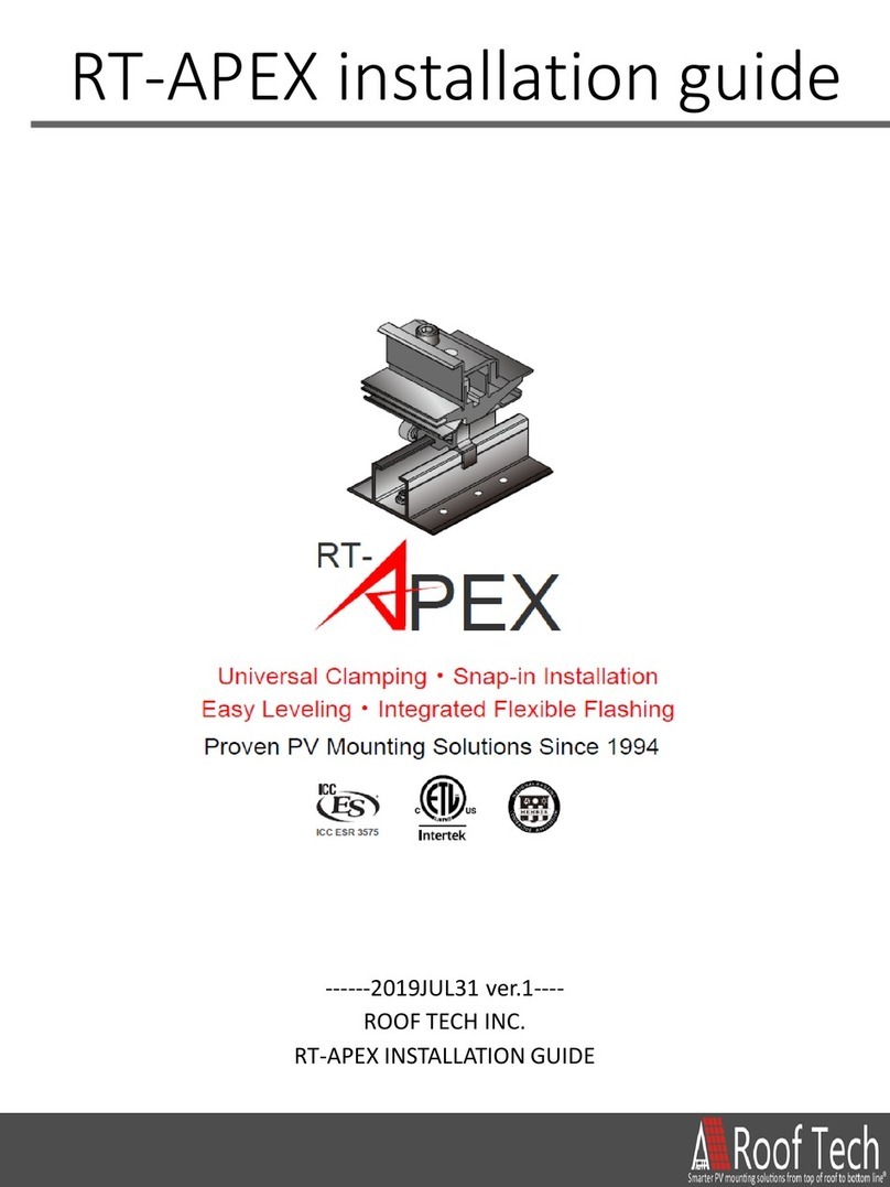 Roof Tech APEX installation guide