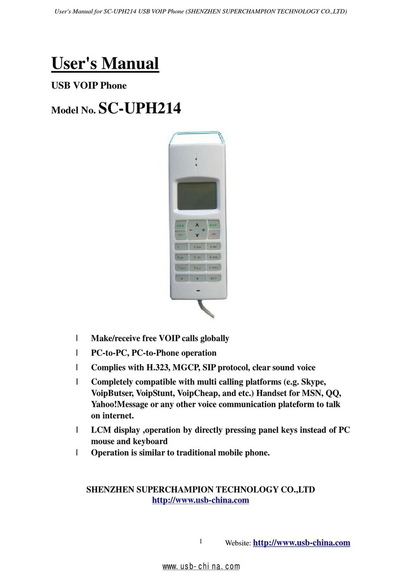 Shenzhen Superchampion Technology SC-UPH214 user manual Shenzhen Superchampion Technology SC-UPH214 user manual