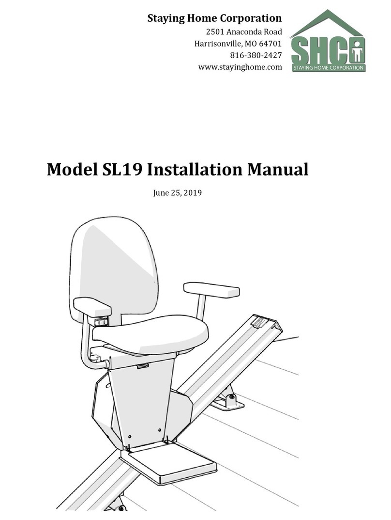 SHC SL19 installation manual