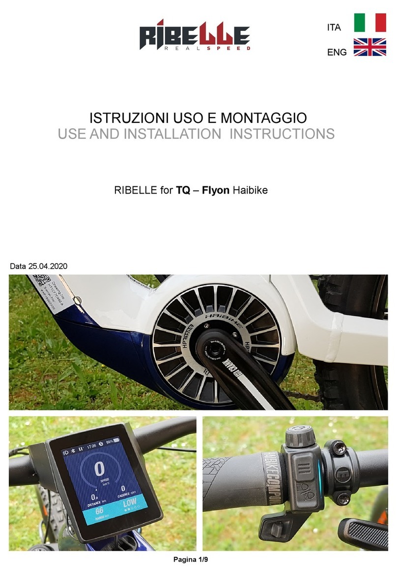 SpeedFun Ribelle Use and Installation Instructions