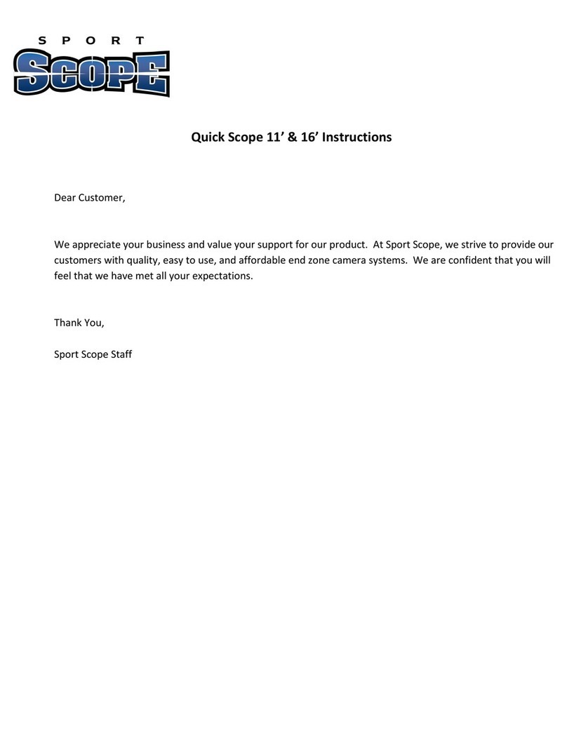 Sport Scope Quick Scope 11 instructions