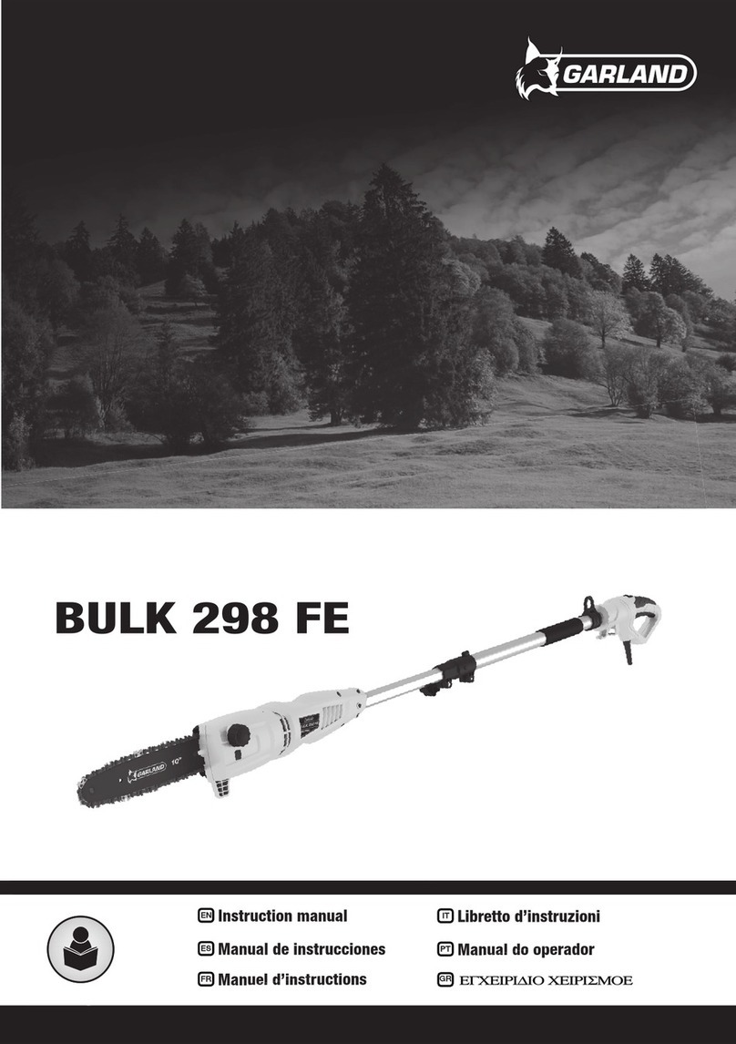 Garland BULK 298 FE instruction manual