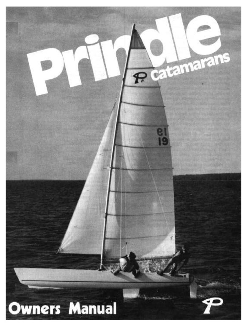 Performance Catamarans Prindle 18-2 owner's manual