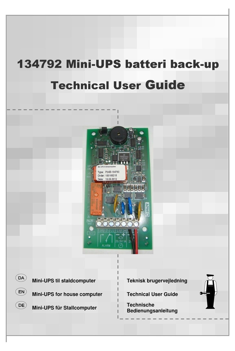 Skov P24B-134792 Technical user guide