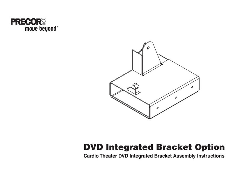 Precor CX30004-102 Assembly instructions