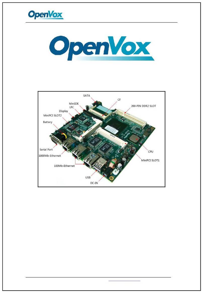 OpenVox IPC100 Series Hardware installation
